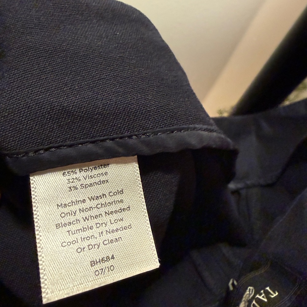 Talbots Basic Trouser Straight Leg 12 Basic Every… - image 7